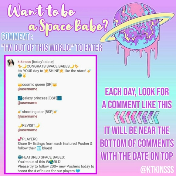 SEE NEW SPACE BABES LISTING!🌠👽✌ - Picture 3 of 7